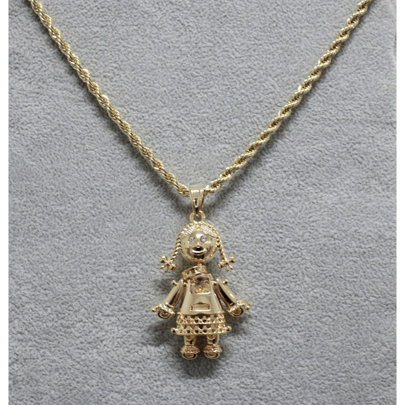 Rag Doll Pendant