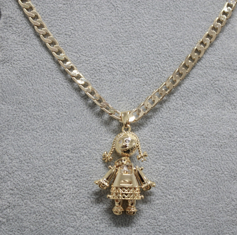 Rag Doll Pendant