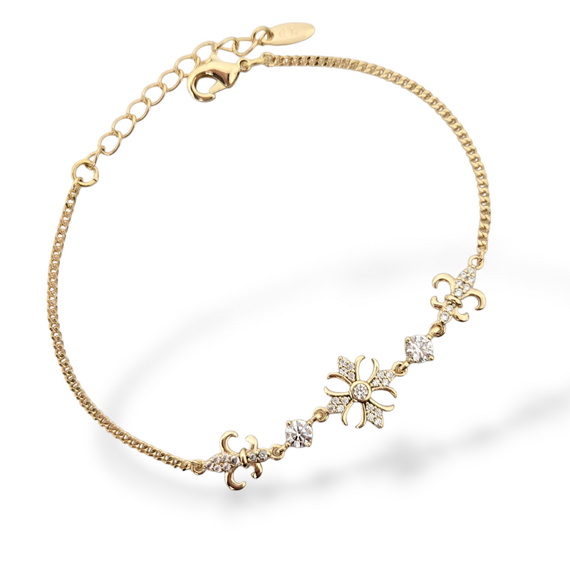 Snowflake Charm Bracelet