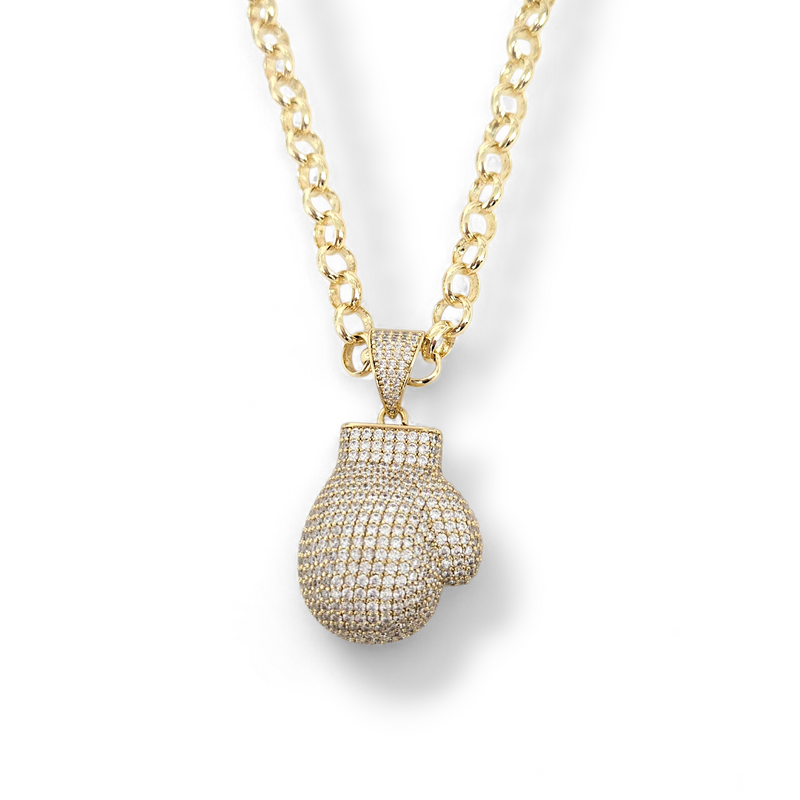 Large Boxing Glove Pendant