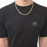 4mm Classic Curb Chain, Thin Gold Curb Chain