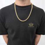 8mm Lined Belcher Chain