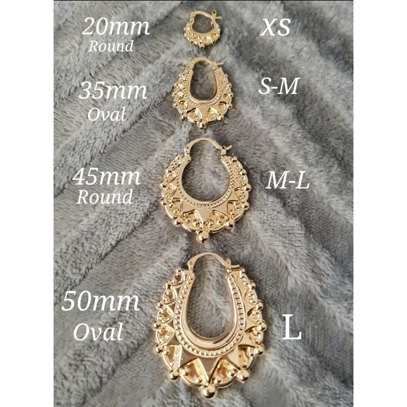 50mm Creole Hoops