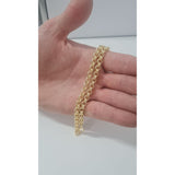 6mm Diamond Cut Belcher Bracelet