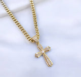 Cz Embossed cross