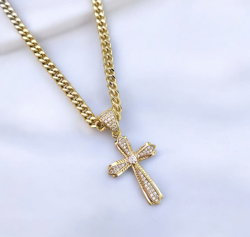 Cz Embossed cross