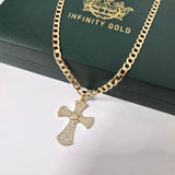 Set Stone CZ Cross
