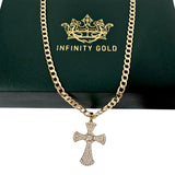 Set Stone CZ Cross