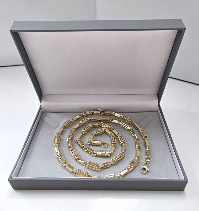 5mm Cage Chain Greek style