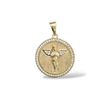 Angel Medallion On 5mm Rope