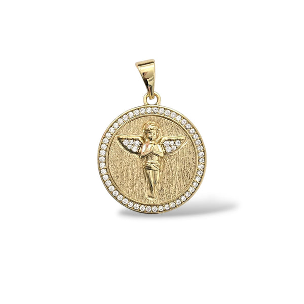 Angel Medallion On 5mm Rope