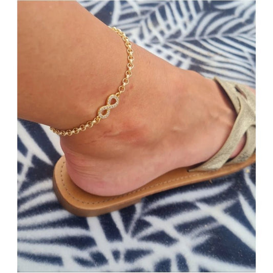 Infinity Charm Anklet
