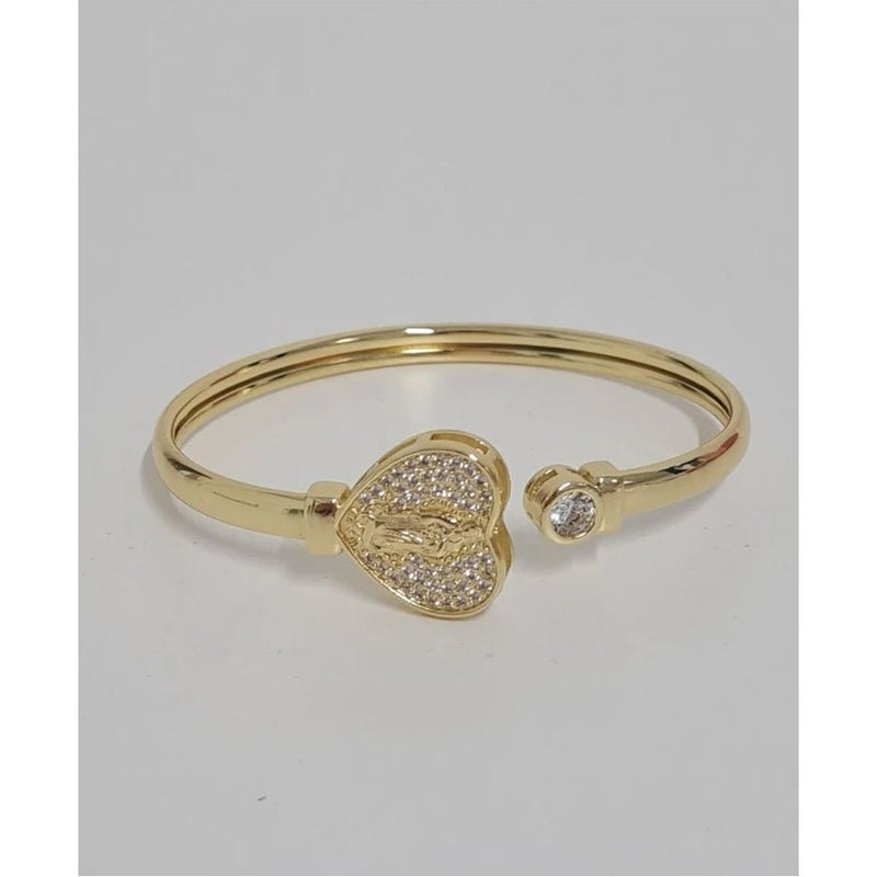 Torque Heart Bangle