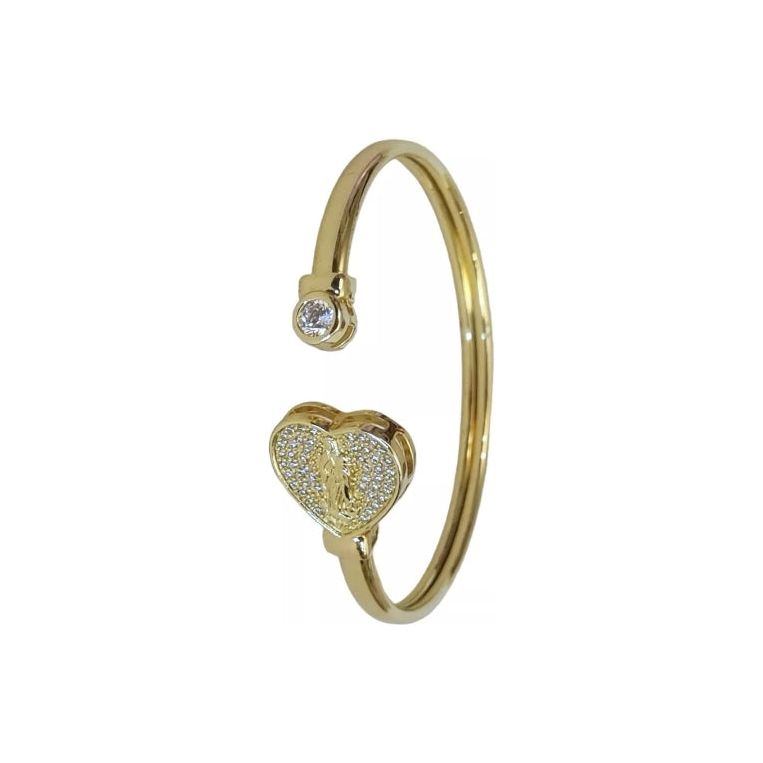 Torque Heart Bangle