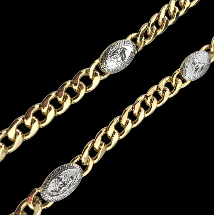 10mm Patterned Curb Chain