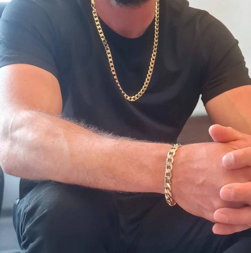 10mm Classic Curb Bracelet