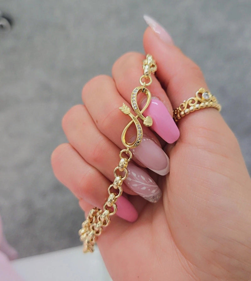Infinity Charm Bracelet