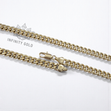 6mm Patterned Cuban chain 24" Length