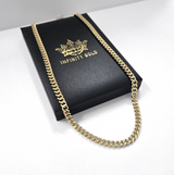 6mm Patterned Cuban chain 24" Length